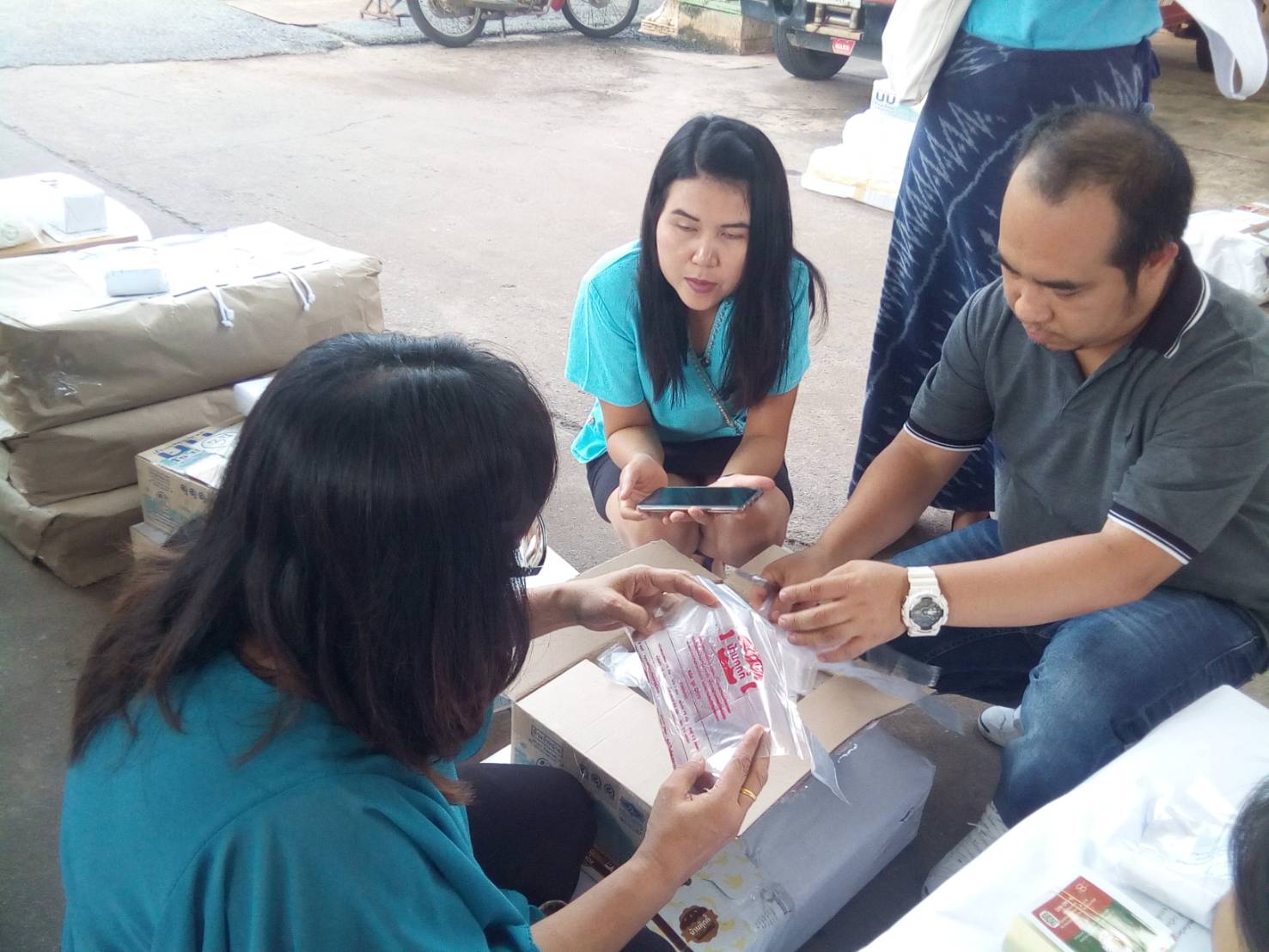 โครงการพัฒนาและขยายช่องทางการตลาดผู้ผลิต ผู้ประกอบการ OTOP จังหวัดปราจีนบุรี กิจกรรมที่ 1 การพัฒนาผลิตภัณฑ์เพื่อสร้างนวัตกรรม