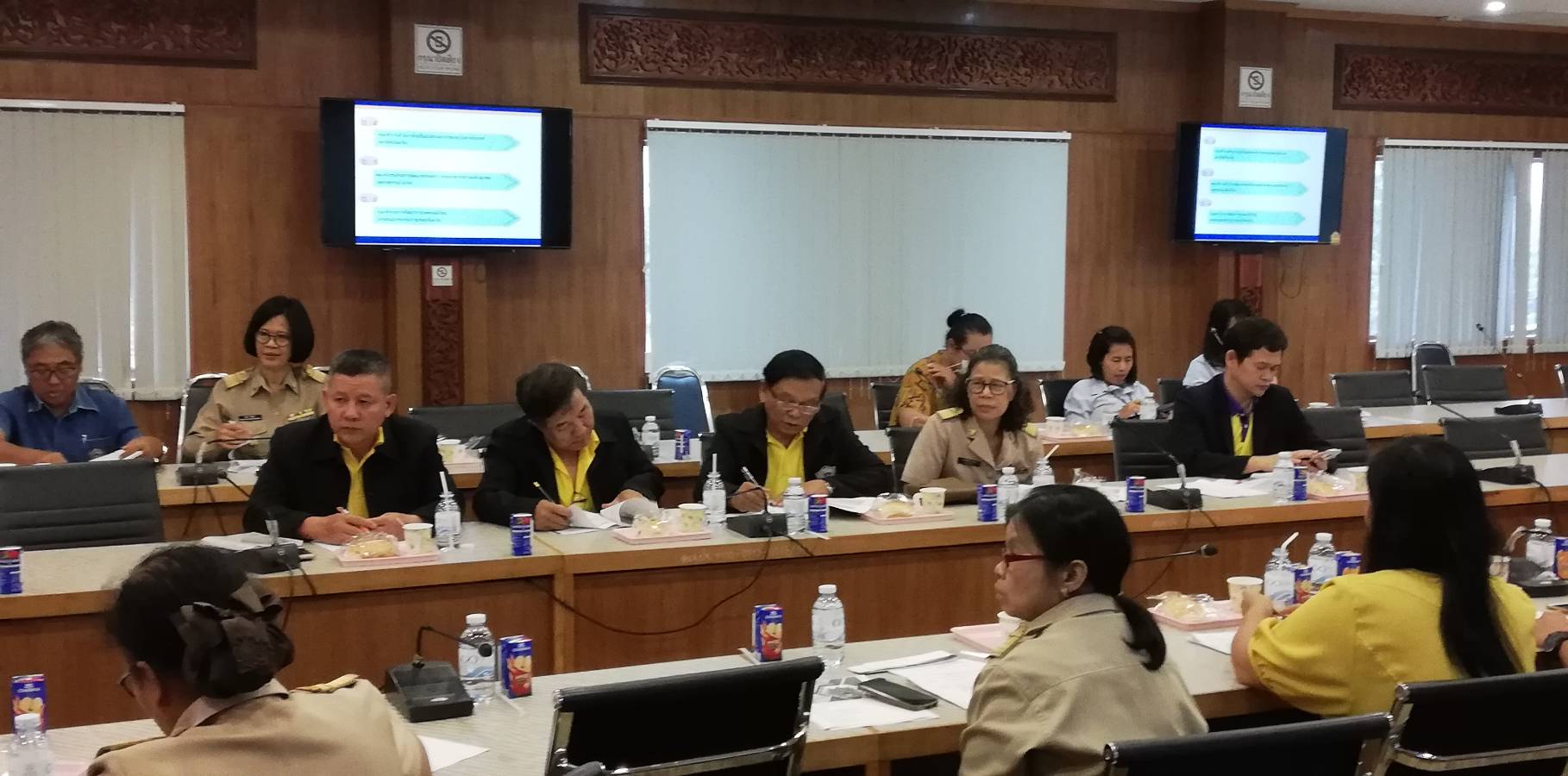 การประชุมคณะกรรมการประสานและขับเคลื่อนนโยบายสานพลังประชารัฐ (คสป.) ครั้งที่ 2/2562 ณ ห้องประชุม 401 (สระมรกต) ชั้น 4 ศาลากลางจังหวัดปราจีนบุรี