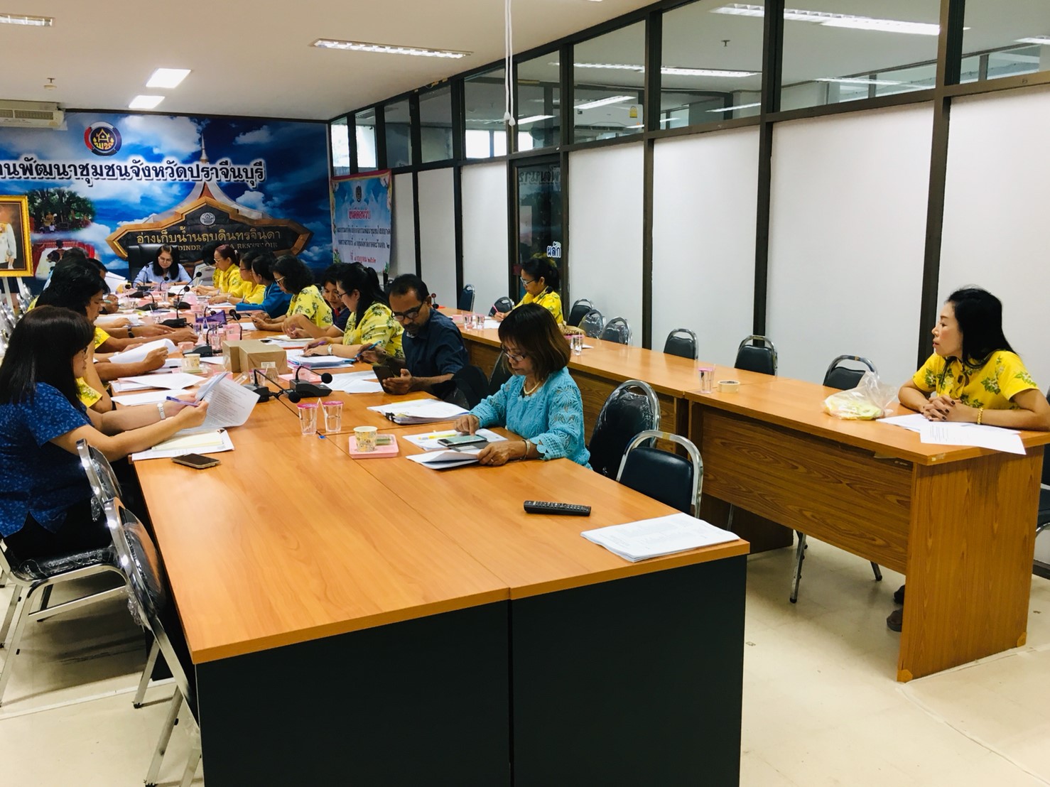 การประชุมหัวหน้ากลุ่ม-ฝ่าย  พัฒนาการอำเภอ  และนักวิชาการพัฒนาชุมชน ประจำเดือน     กรกฎาคม 2562