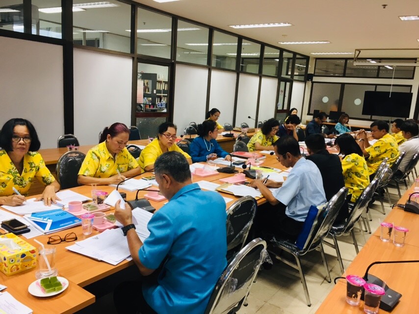 การประชุมหัวหน้ากลุ่ม-ฝ่าย  พัฒนาการอำเภอ  และนักวิชาการพัฒนาชุมชน ประจำเดือน     กรกฎาคม 2562