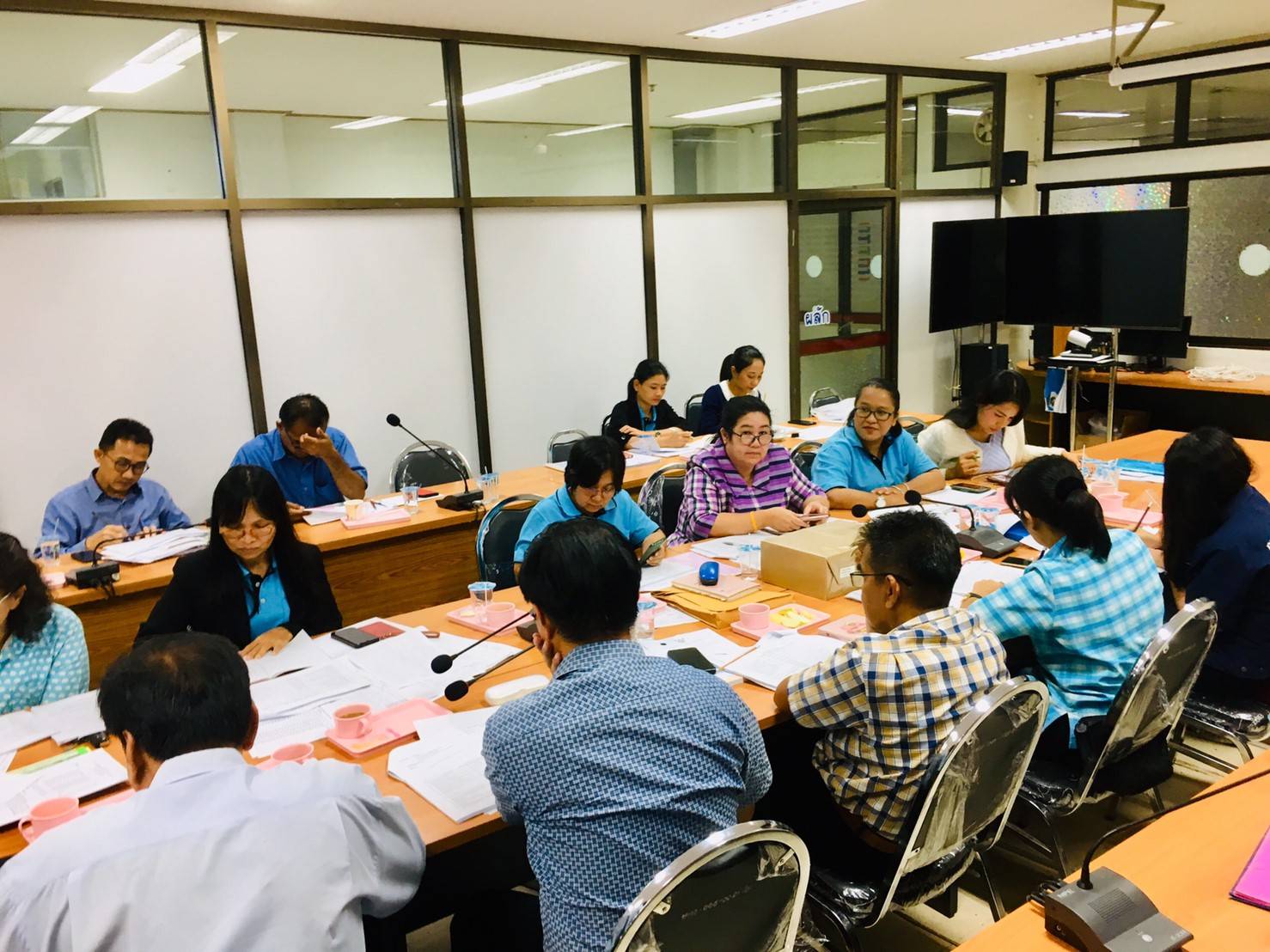 การประชุมผู้บริหารงานพัฒนาชุมชนและนักวิชาการพัฒนาชุน สำนักงานพัฒนา      ชุมชนจังหวัดปราจีนบุรี ครั้งที่ 8/2562 ประจำเดือนสิงหาคม 2562