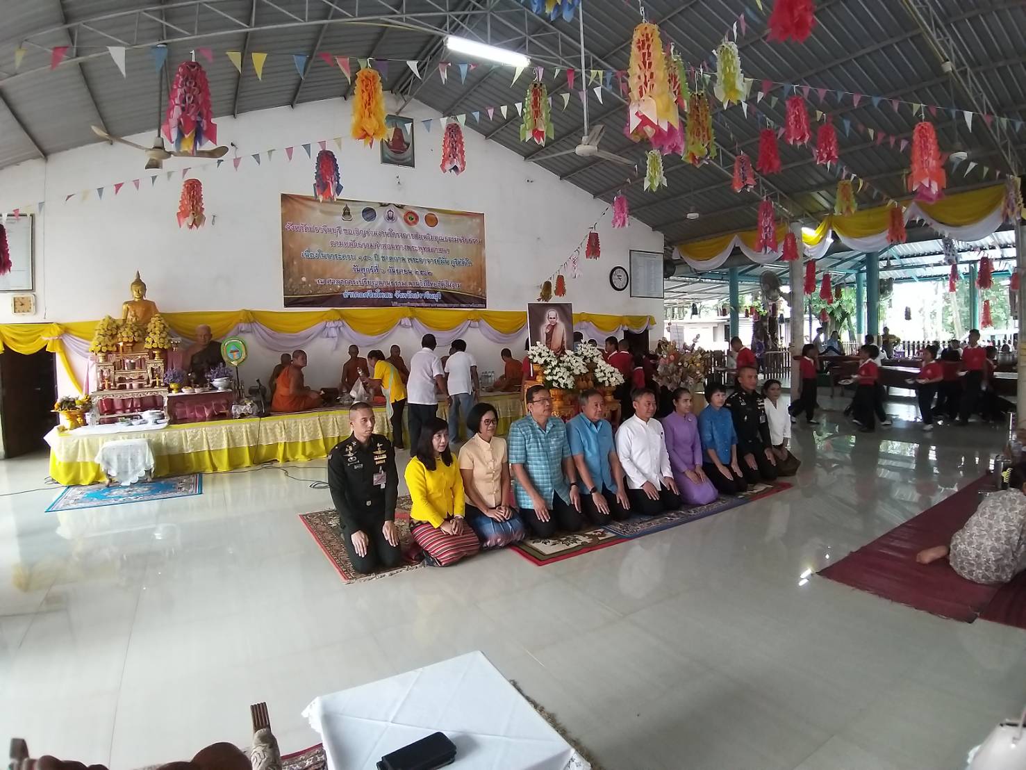 พิธีเปิดโครงการส่งเสริมคุณธรรม จริยธรรม ตามหลักธรรมคำสอนทางพระพุทธศาสนา เนื่องในวาระครบ 150 ปี ชาตกาล พระอาจารย์มั่น ภูริทัตโต