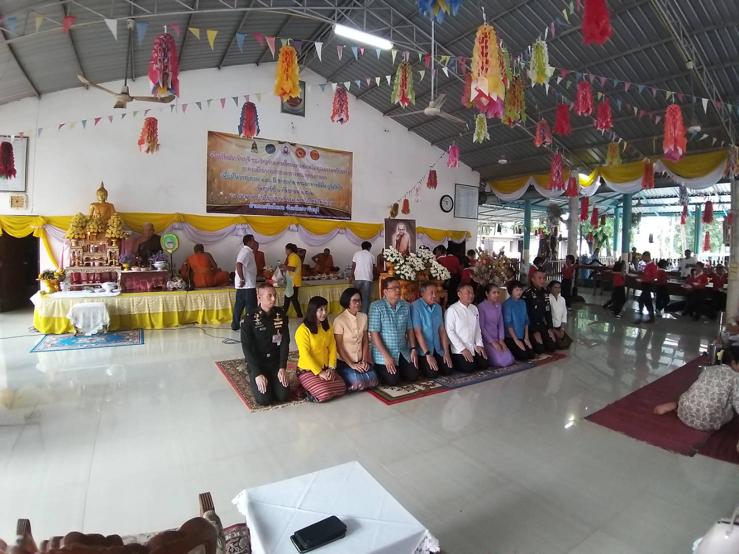 พิธีเปิดโครงการส่งเสริมคุณธรรม จริยธรรม ตามหลักธรรมคำสอนทางพระพุทธศาสนา เนื่องในวาระครบ 150 ปี ชาตกาล พระอาจารย์มั่น ภูริทัตโต