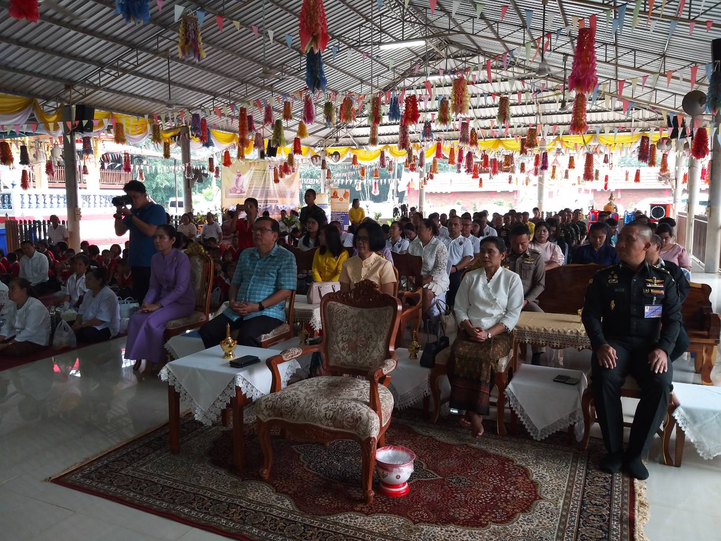 พิธีเปิดโครงการส่งเสริมคุณธรรม จริยธรรม ตามหลักธรรมคำสอนทางพระพุทธศาสนา เนื่องในวาระครบ 150 ปี ชาตกาล พระอาจารย์มั่น ภูริทัตโต