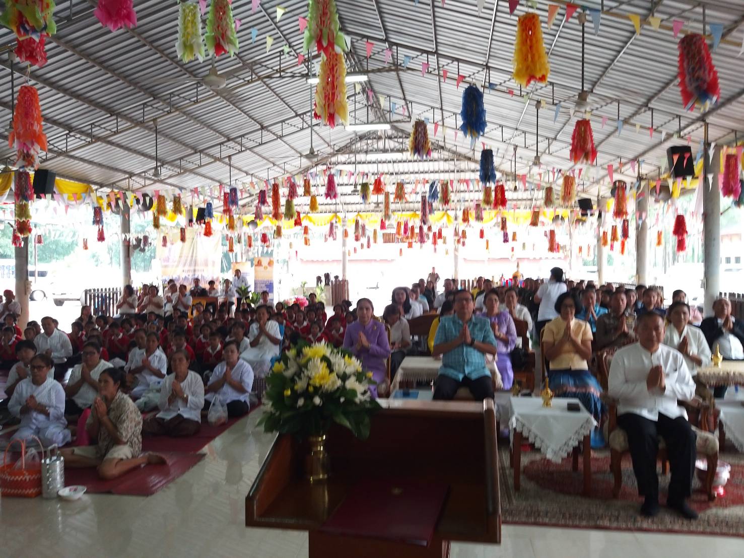 พิธีเปิดโครงการส่งเสริมคุณธรรม จริยธรรม ตามหลักธรรมคำสอนทางพระพุทธศาสนา เนื่องในวาระครบ 150 ปี ชาตกาล พระอาจารย์มั่น ภูริทัตโต