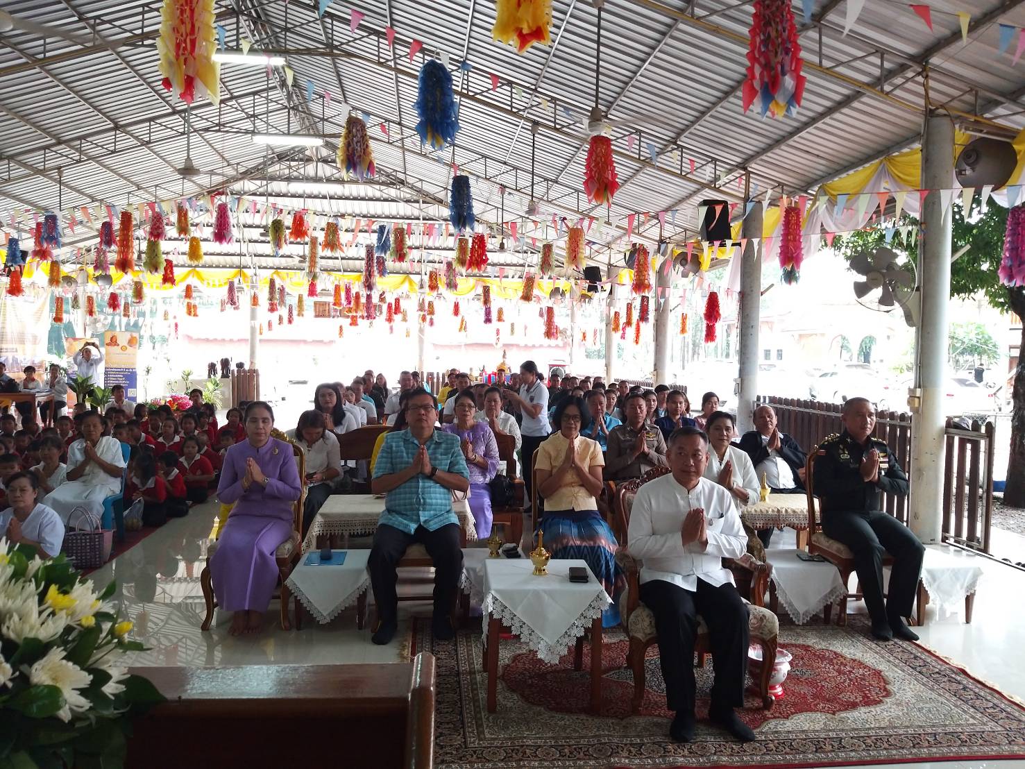 พิธีเปิดโครงการส่งเสริมคุณธรรม จริยธรรม ตามหลักธรรมคำสอนทางพระพุทธศาสนา เนื่องในวาระครบ 150 ปี ชาตกาล พระอาจารย์มั่น ภูริทัตโต