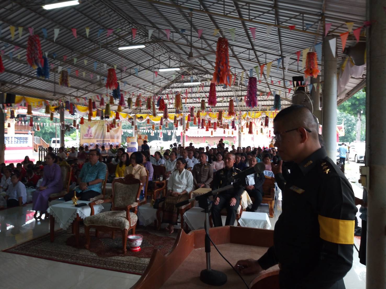 พิธีเปิดโครงการส่งเสริมคุณธรรม จริยธรรม ตามหลักธรรมคำสอนทางพระพุทธศาสนา เนื่องในวาระครบ 150 ปี ชาตกาล พระอาจารย์มั่น ภูริทัตโต