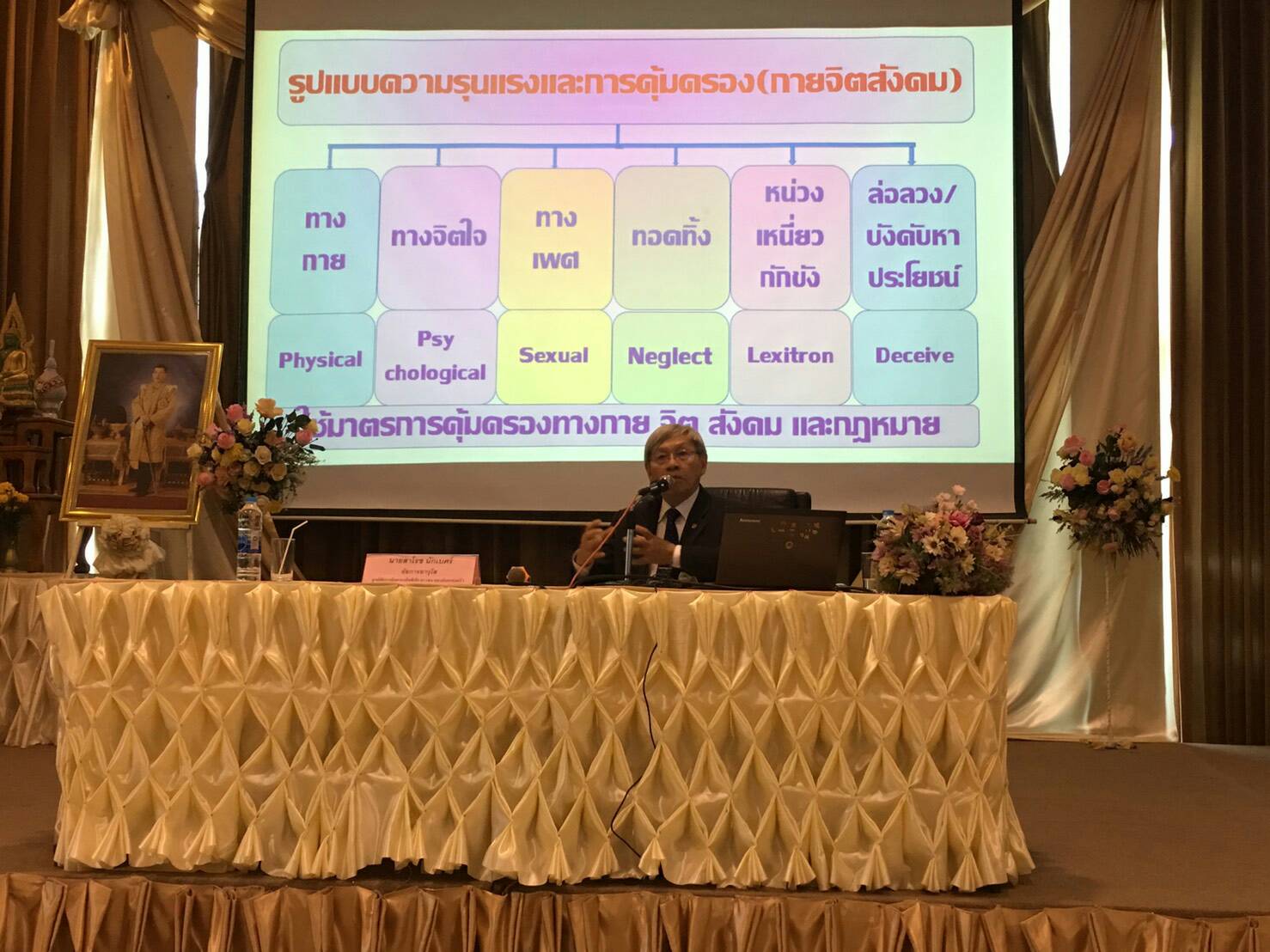 โครงการเสริมสร้างบทบาทเครือข่ายคุ้มครองเด็ก สตรี และสถาบันครอบครัว