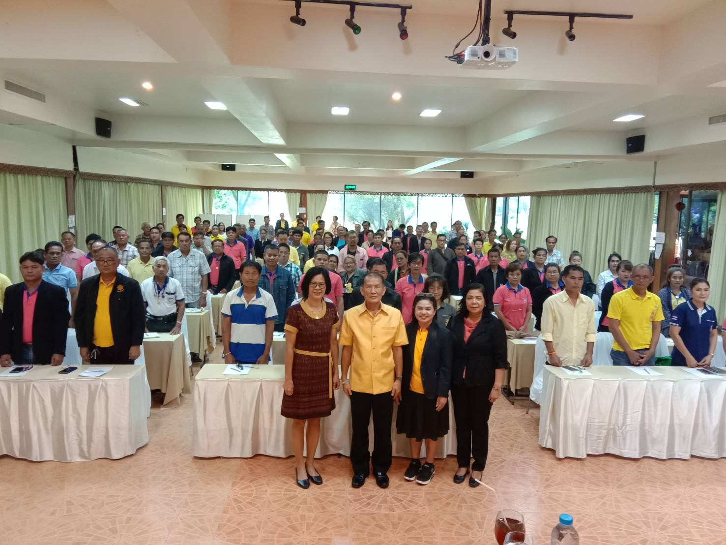 พิธีเปิดโครงการพัฒนาศักยภาพคณะกรรมการกองทุนหมู่บ้านและชุมชนเมืองจังหวัดปราจีนบุรี ปี 2562