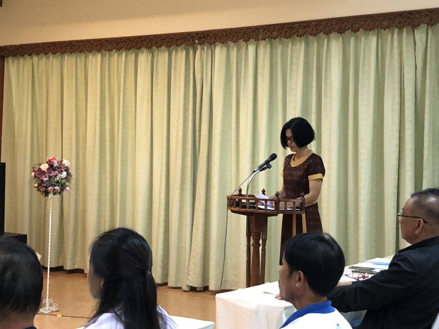 พิธีเปิดโครงการพัฒนาศักยภาพคณะกรรมการกองทุนหมู่บ้านและชุมชนเมืองจังหวัดปราจีนบุรี ปี 2562