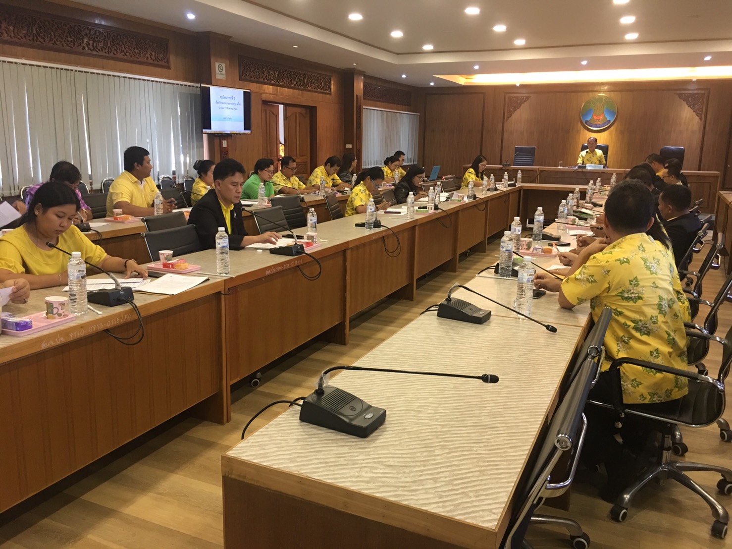 การประชุมคณะกรรมการประสานและขับเคลื่อนนโยบายสานพลังประชารัฐ (คสป.) ประจำเดือนกันยายน 2562