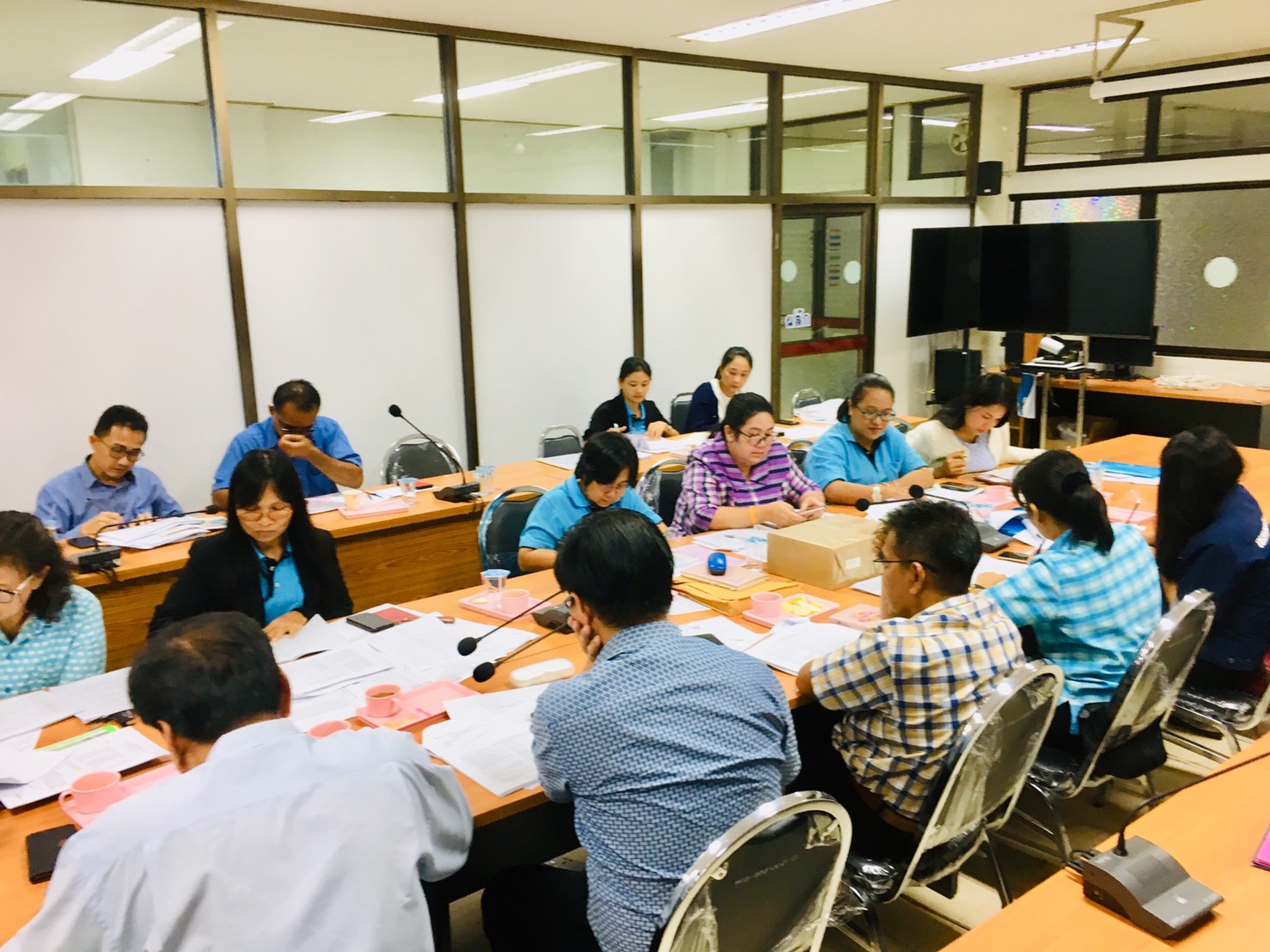 การประชุมผู้บริหารงานพัฒนาชุมชนและนักวิชาการพัฒนาชุน สำนักงานพัฒนา      ชุมชนจังหวัดปราจีนบุรี ครั้งที่ 8/2562 ประจำเดือนสิงหาคม 2562