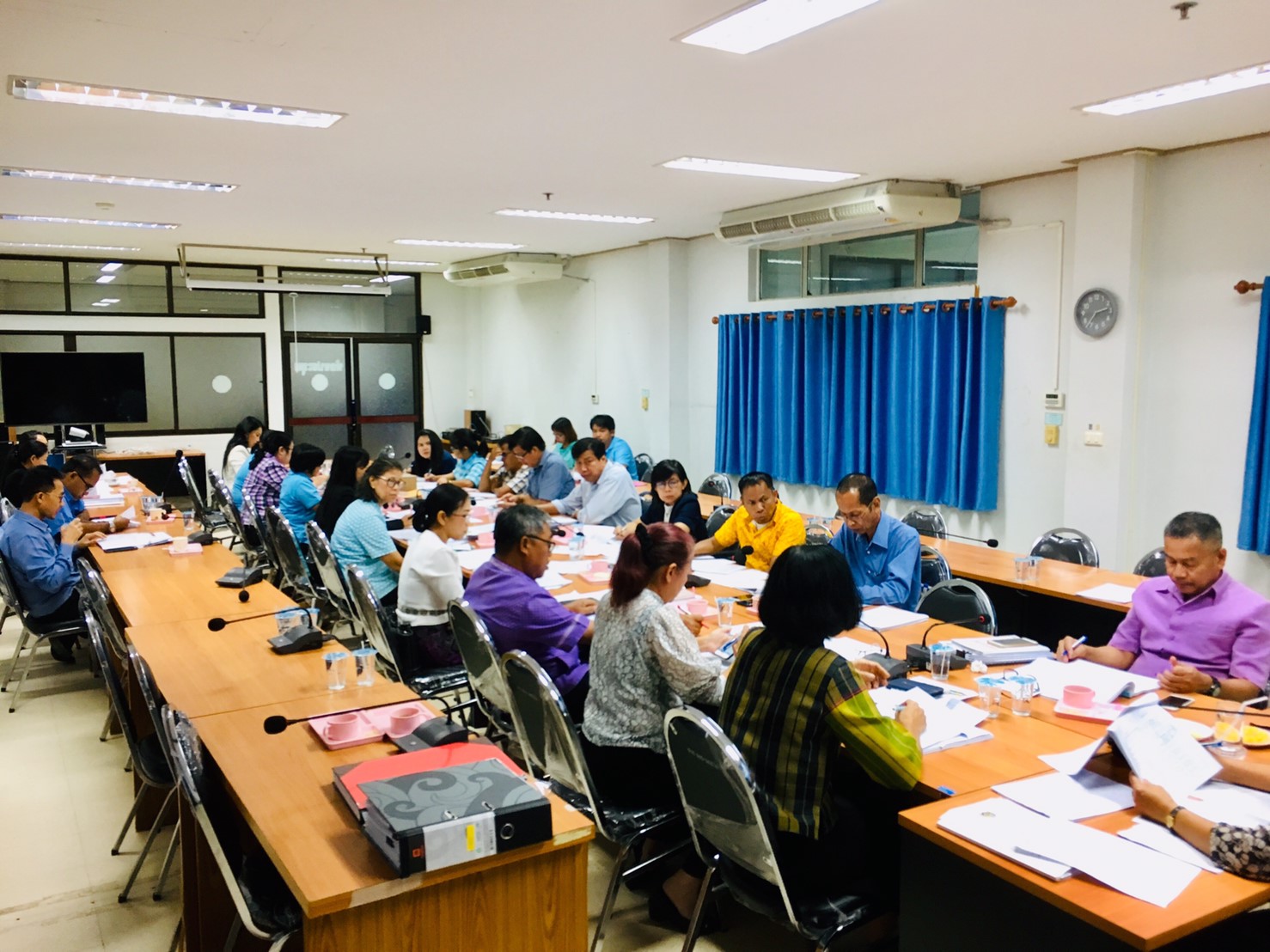 การประชุมผู้บริหารงานพัฒนาชุมชนและนักวิชาการพัฒนาชุน สำนักงานพัฒนา      ชุมชนจังหวัดปราจีนบุรี ครั้งที่ 8/2562 ประจำเดือนสิงหาคม 2562