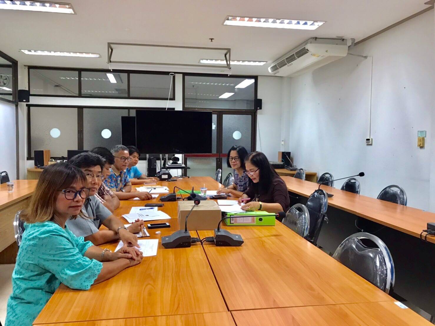 การประชุมเตรียมความพร้อมการฝึกอบรมก่อนปฏิบัติงานอาสาพัฒนาชุมชน (อสพ.) ทดแทน อสพ.ลาออกหรือสละสิทธิ์