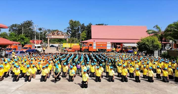 พิธีเปิดกิจกรรมจิตอาสาพัฒนาปรับภูมิทัศน์ ทำความสะอาด  ศาสนสถาน ถวายพระราชกุศลและน้อมรำลึกเนื่องในโอกาสวันคล้ายวันพระราชสมภพพระบาทสมเด็จ  พระจอมเกล้าเจ้าอยู่หัว
