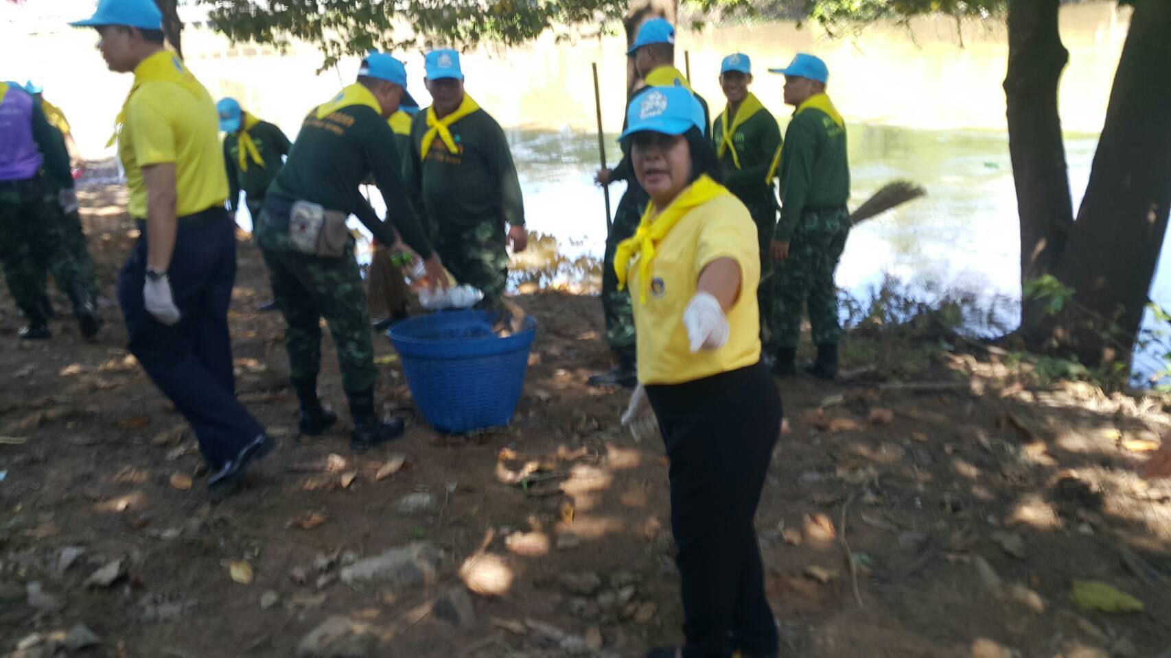 กิจกรรมจิตอาสาพัฒนาปรับปรุงภูมิทัศน์ ทำความสะอาดลำน้ำ คูคลอง เพื่อบำเพ็ญกุศล และน้อมรำลึกเนื่องในวันคล้ายวันสวรรคตพระบาทสมเด็จพระบรมชนกาธิเบศรมหาภูมิพลอดุลยเดชมหาราชบรมนาถบพิตร 13 ตุลาคม 2562