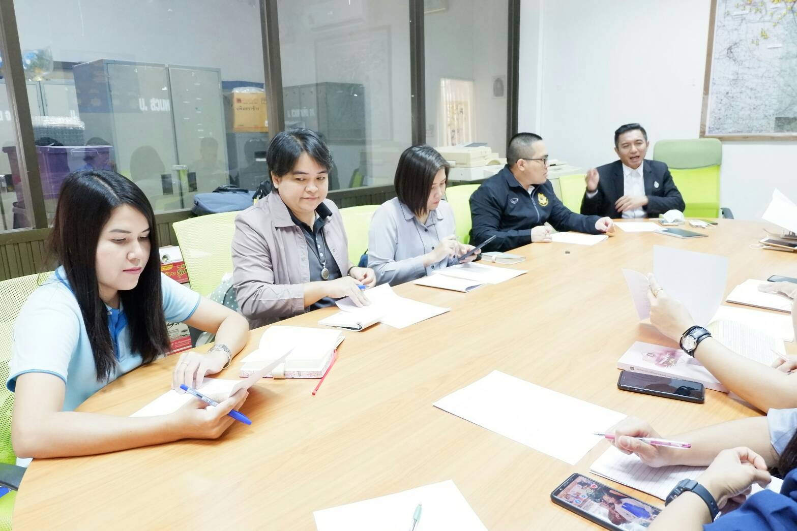 การจัดเตรียมหมู่บ้านในเขตอำเภอศรีมหาโพธิ  เพื่อรองรับการลงพื้นที่ภาคสนามในการสำรวจข้อมูล การจัดเวทีประชาคม และการจัดทำโครงการฯ ของนักพัฒนาชุมชน ระหว่างวันที่ 17 – 19 ตุลาคม 2562 ตามโครงการฝึกอบรมหลักสูตร “นักพัฒนาชุมชน” รุ่นที่ 25  Copy