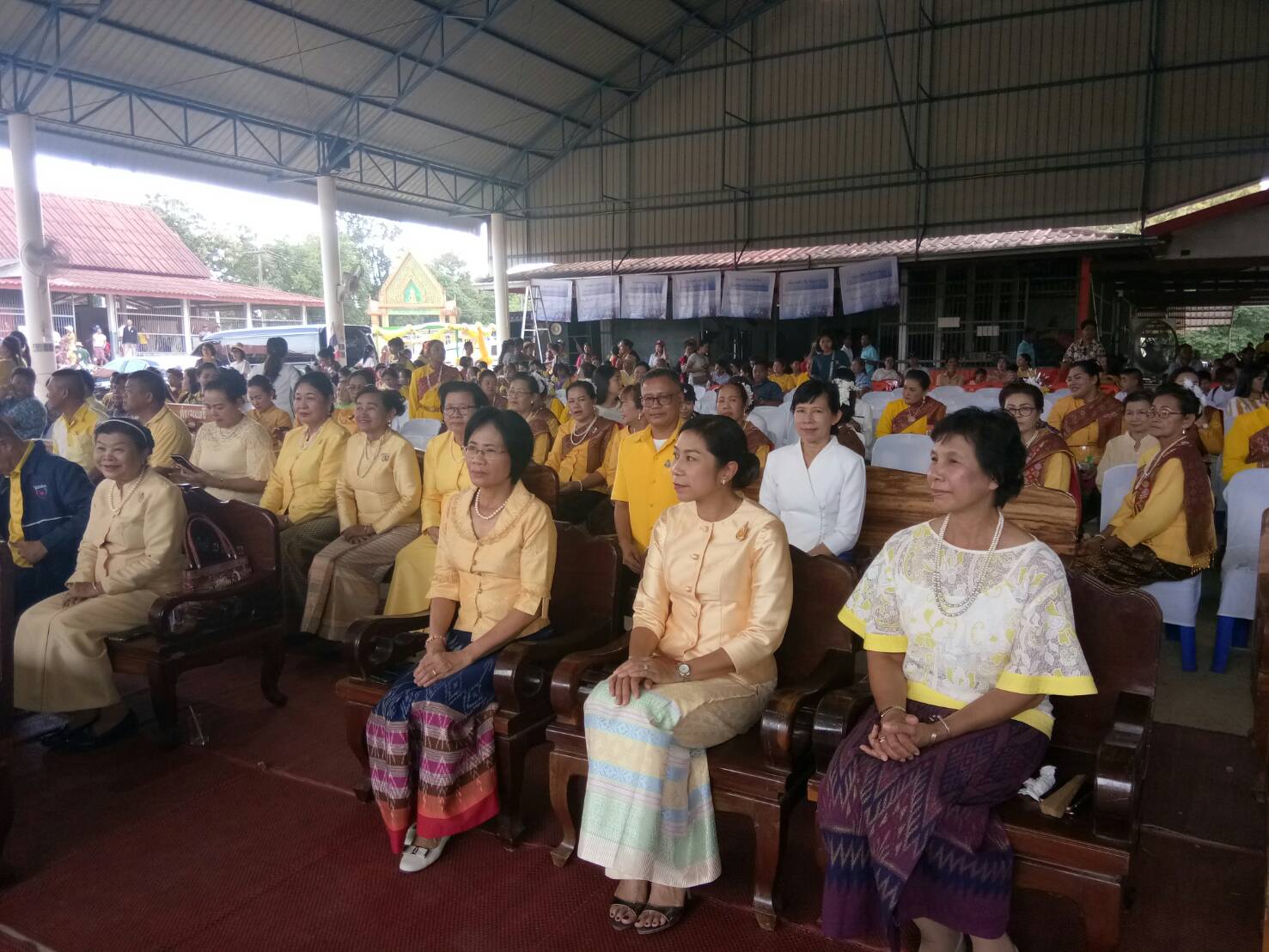 พิธีเปิดงานประเพณีแห่ปราสาทผึ้ง ครั้งที่ 1 ประจำปี 2562 ณ วัดท่าอุดมสมบูรณาราม ตำบลนาแขม อำเภอกบินทร์บุรี จังหวัดปราจีนบุรี