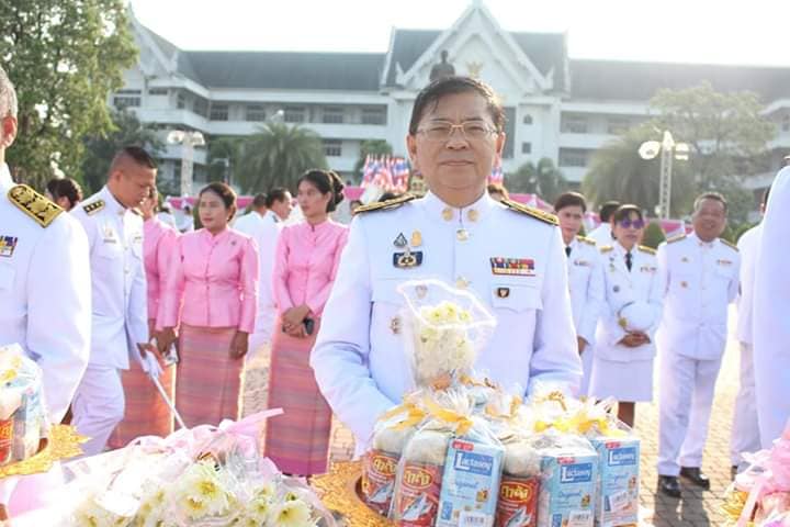 พิธีทำบุญตักบาตรพระสงฆ์เนื่องในวันคล้ายวันสวรรคตพระบาทสมเด็จพระจุลจอมเกล้าเจ้าอยู่หัว พิธีวางพวงมาลาและถวายบังคมพระบาทสมเด็จพระจุลจอมเกล้าเจ้าอยู่หัว