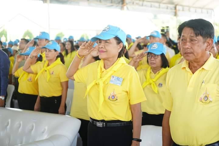 พิธีเปิดโครงการและกิจกรรมปลูกต้นไม้และปลูกป่าเฉลิมพระเกียรติ เนื่องในโอกาสมหามงคลพระราชพิธีบรมราชาภิเษก และกิจกรรมบำรุงรักษาต้นไม้ เนื่องใน “วันรักต้นไม้ประจำปีของชาติ” ภายใต้ชื่องาน “รวมใจไทย ปลูกต้นไม้ เพื่อแผ่นดิน” สืบสานสู่ 100 ล้านต้น