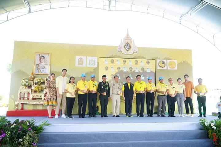 พิธีเปิดโครงการและกิจกรรมปลูกต้นไม้และปลูกป่าเฉลิมพระเกียรติ เนื่องในโอกาสมหามงคลพระราชพิธีบรมราชาภิเษก และกิจกรรมบำรุงรักษาต้นไม้ เนื่องใน “วันรักต้นไม้ประจำปีของชาติ” ภายใต้ชื่องาน “รวมใจไทย ปลูกต้นไม้ เพื่อแผ่นดิน” สืบสานสู่ 100 ล้านต้น