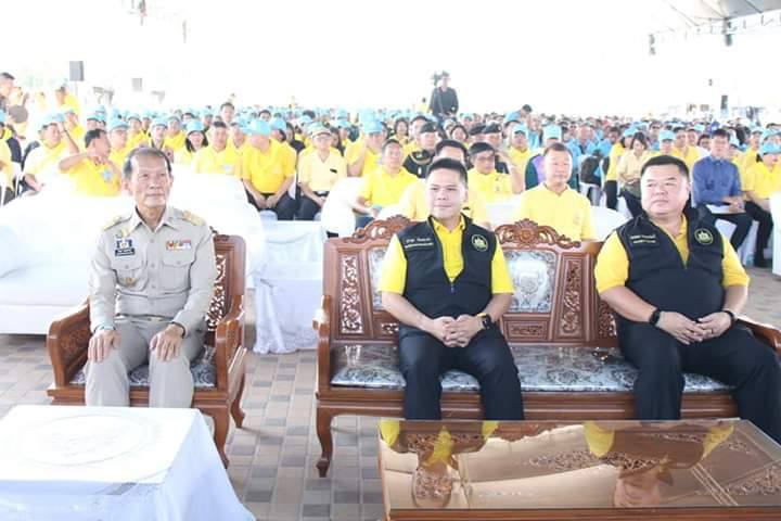พิธีเปิดโครงการและกิจกรรมปลูกต้นไม้และปลูกป่าเฉลิมพระเกียรติ เนื่องในโอกาสมหามงคลพระราชพิธีบรมราชาภิเษก และกิจกรรมบำรุงรักษาต้นไม้ เนื่องใน “วันรักต้นไม้ประจำปีของชาติ” ภายใต้ชื่องาน “รวมใจไทย ปลูกต้นไม้ เพื่อแผ่นดิน” สืบสานสู่ 100 ล้านต้น