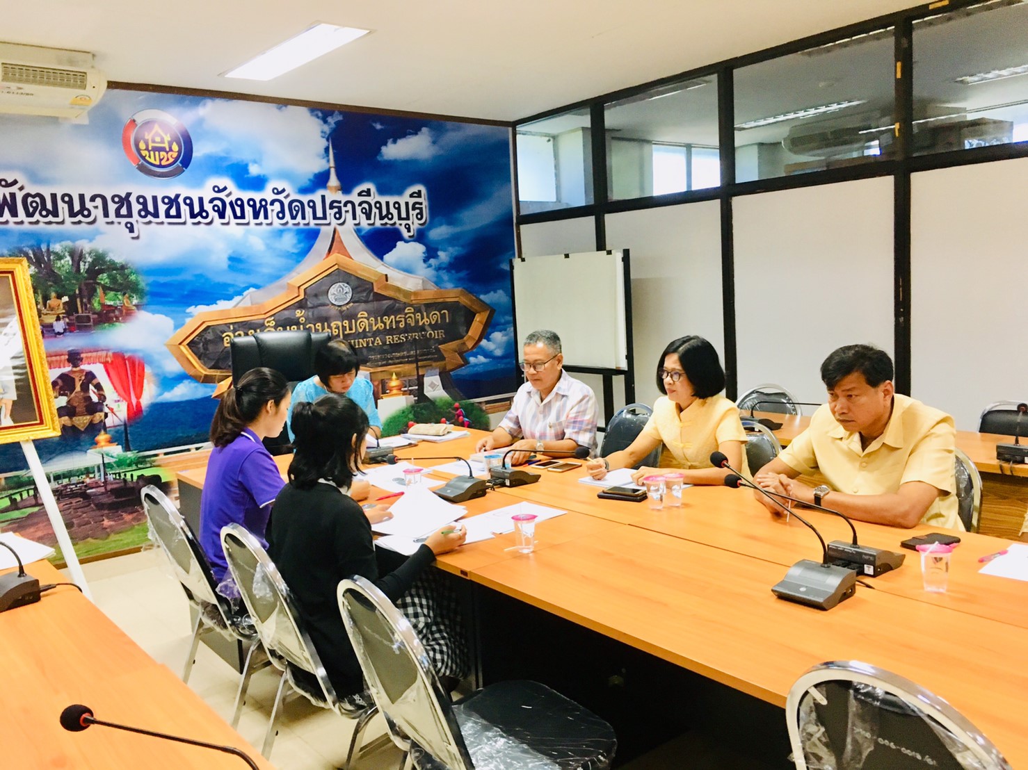 “การฝึกอบรมก่อนปฏิบัติงานอาสาพัฒนาชุมชน (อสพ.) (ทดแทน อสพ. ลาออกหรือสละสิทธิ์)”