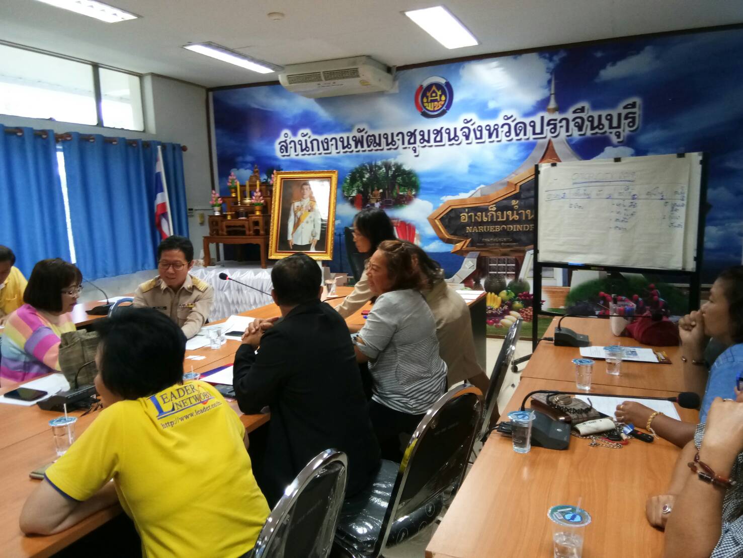 การประชุมคณะกรรมการเครือข่าย OTOP จังหวัดปราจีนบุรี