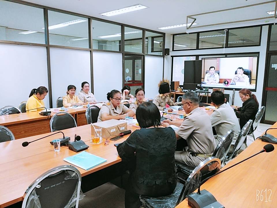 การประชุม Morning Brief ครั้งที่ 23/2562 กรมการพัฒนาชุมชน