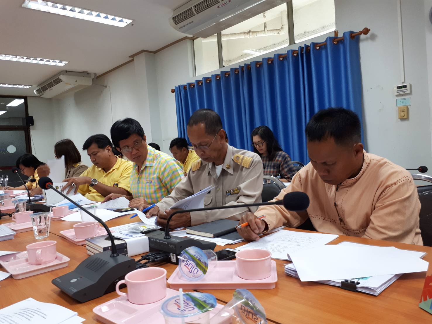 การประชุมเตรียมความพร้อมการจัดงานมหกรรมกองทุนแม่ของแผ่นดินและการประชุมเชิงปฏิบัติการขับเคลื่อนกิจกรรมตามแผนการปฏิบัติงานและแผนการใช้จ่ายงบประมาณ ประจำปีงบประมาณ พ.ศ. 2562 ไปพลางก่อน จังหวัดปราจีนบุรี