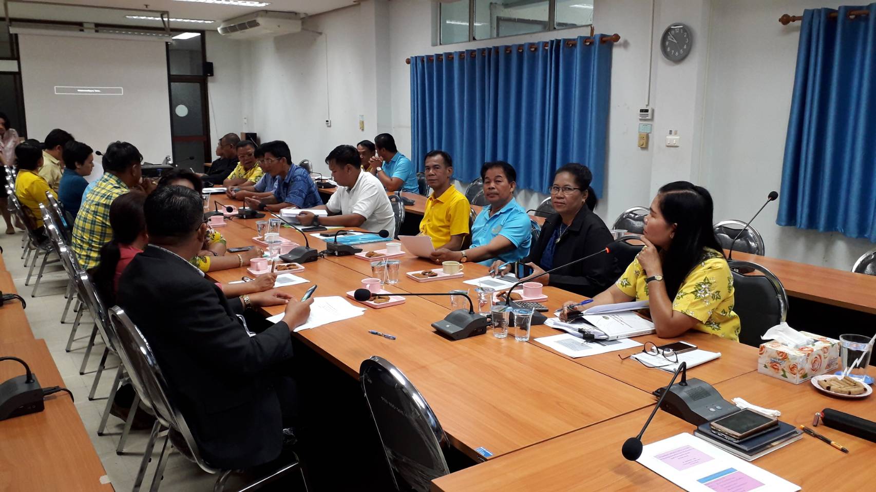 การประชุมเตรียมความพร้อมในการจัดงาน “มหกรรมวันสถาปนากองทุนแม่ของแผ่นดินจังหวัดปราจีนบุรี : กิจกรรมทอดผ้าป่าสมทบกองทุนแม่ของแผ่นดินจังหวัดปราจีนบุรี”