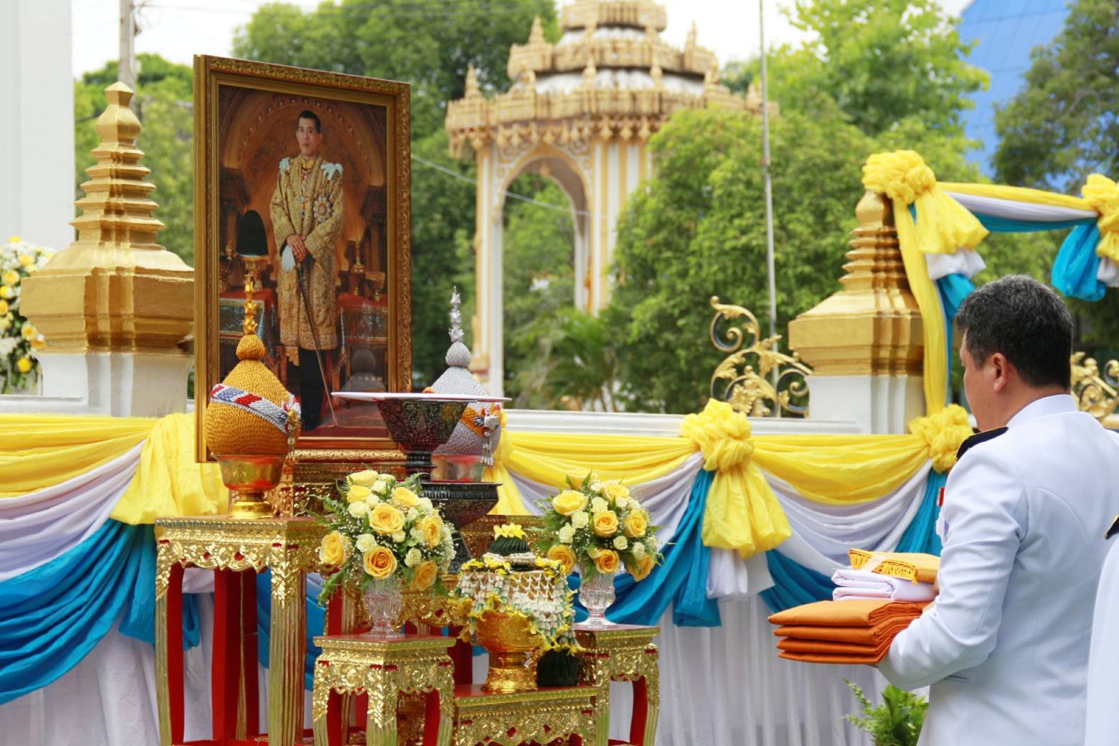 พิธีถวายผ้าพระกฐินพระราชทาน กรมการพัฒนาชุมชน