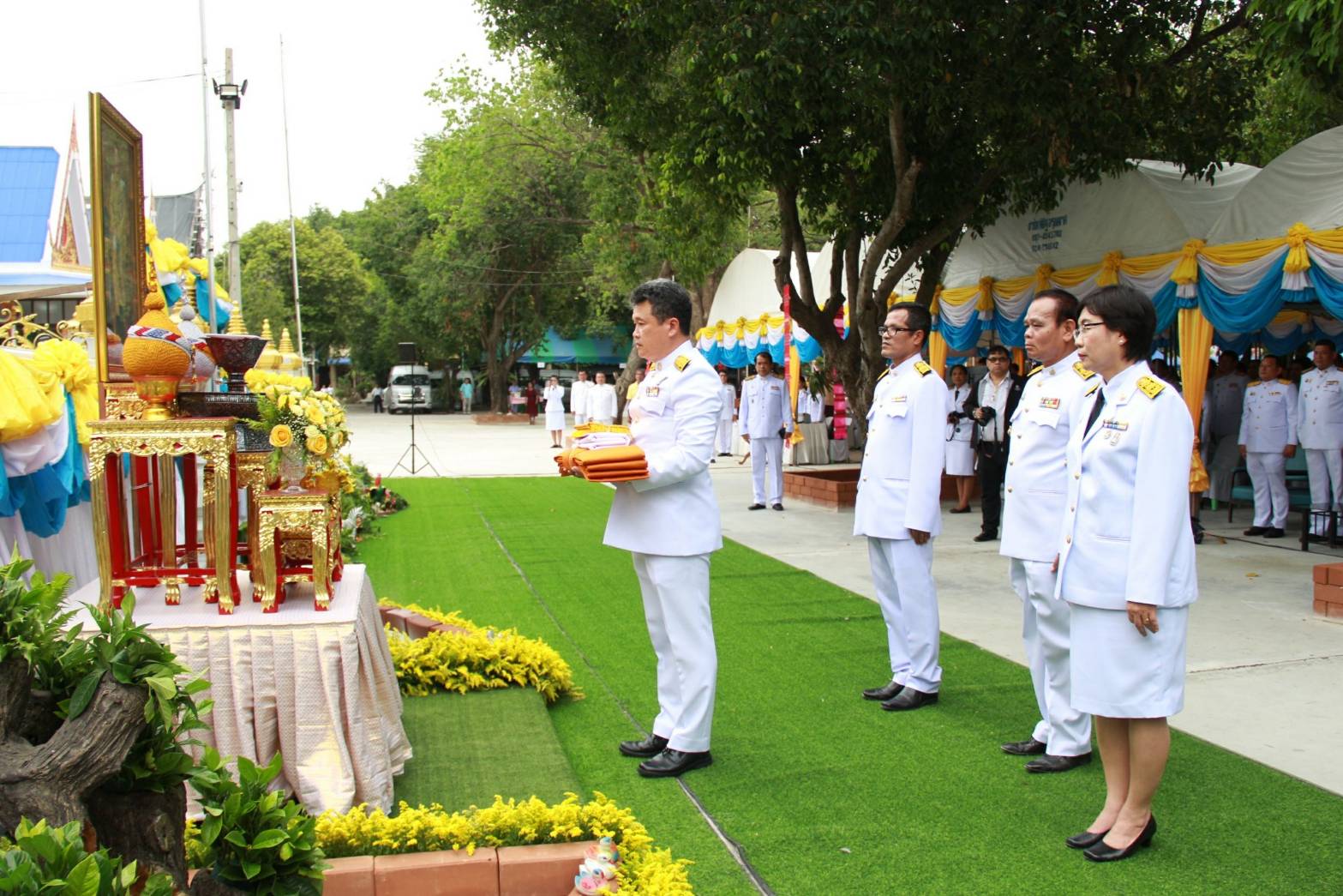 พิธีถวายผ้าพระกฐินพระราชทาน กรมการพัฒนาชุมชน