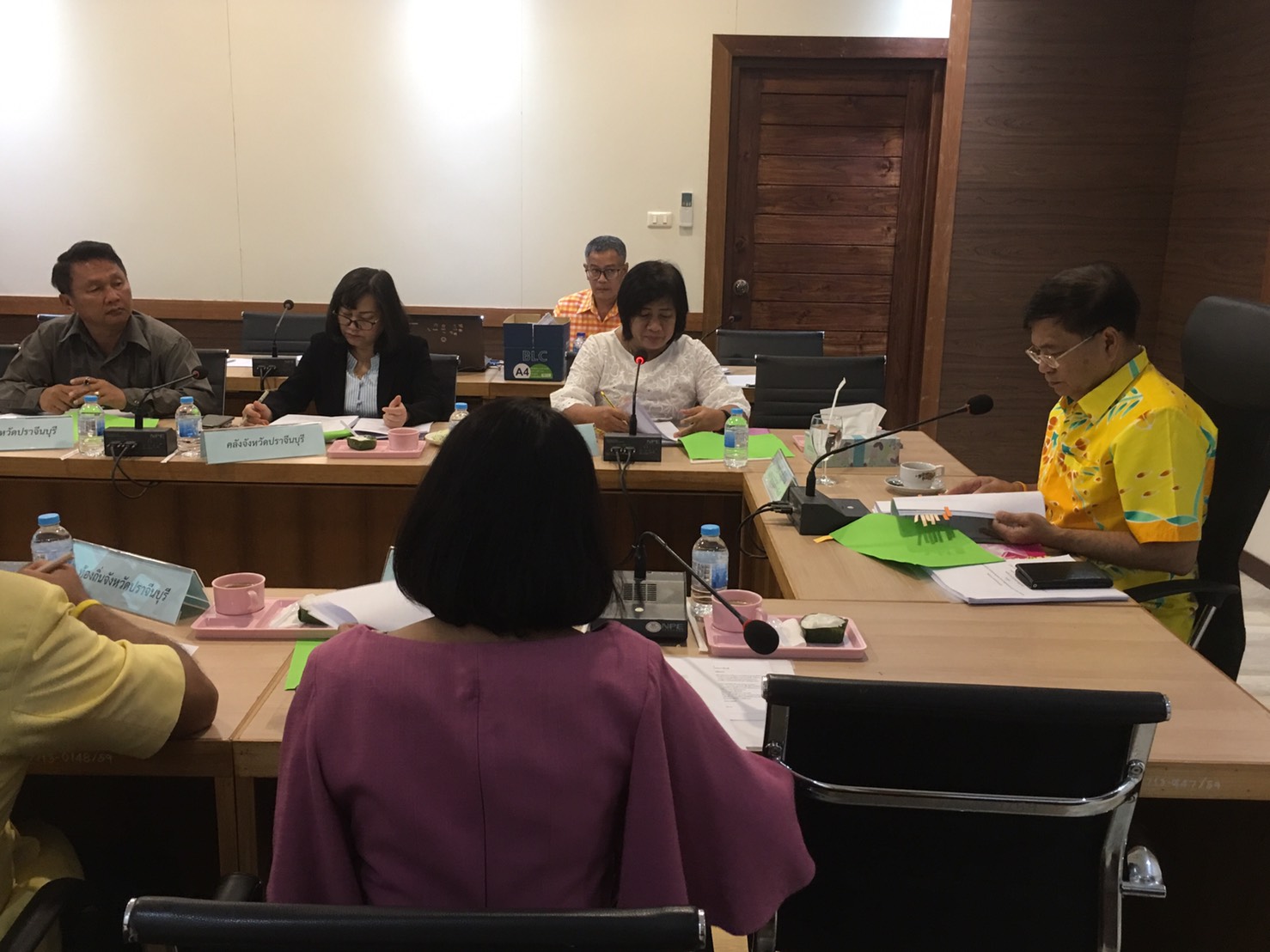 การประชุมคณะอนุกรรมการบริหารกองทุนพัฒนาบทบาทสตรีระดับจังหวัด จังหวัดปราจีนบุรี ครั้งที่ 1/2563
