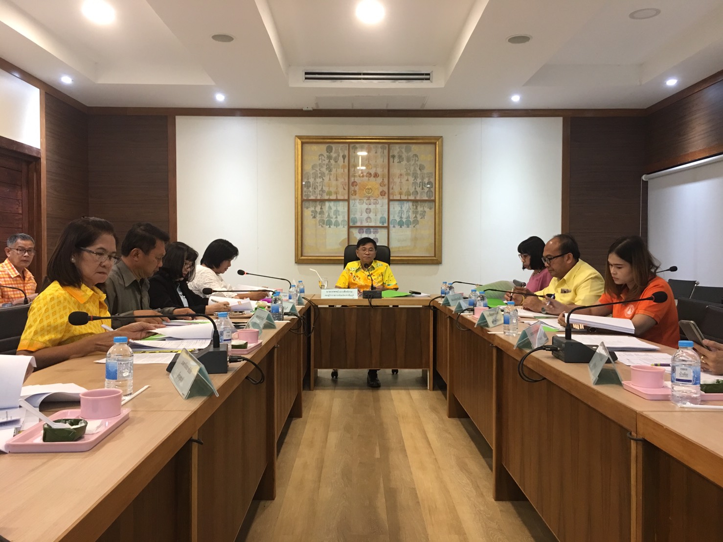 การประชุมคณะอนุกรรมการบริหารกองทุนพัฒนาบทบาทสตรีระดับจังหวัด จังหวัดปราจีนบุรี ครั้งที่ 1/2563