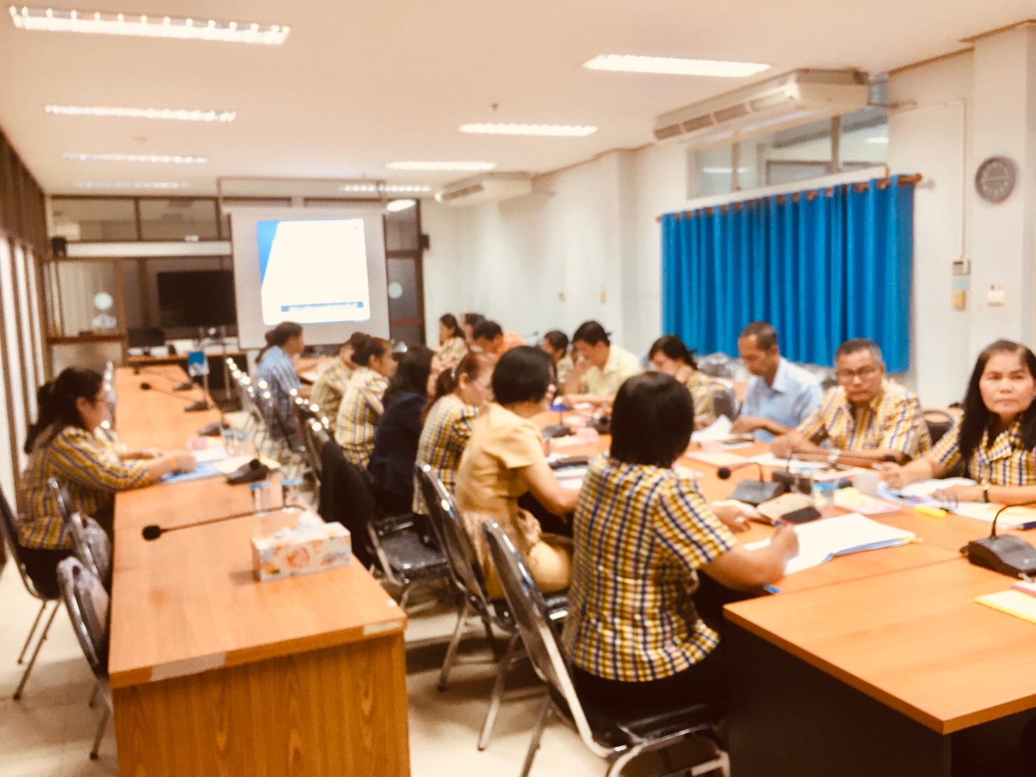 ประชุมเพื่อตรวจติดตามตรวจราชการจังหวัดปราจีนบุรี ประจำเดือนพฤศจิกายน 2563