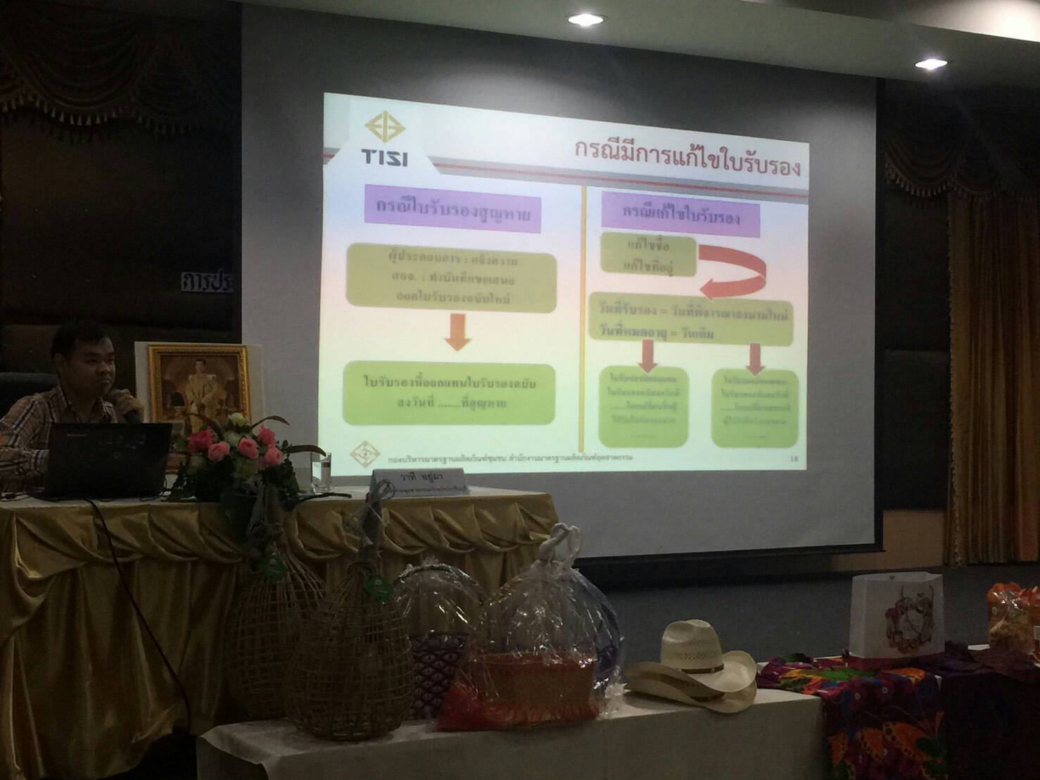 โครงการพัฒนาศักยภาพเครือข่ายองค์ความรู้ Knowledge – Based OTOP  (KBO) จังหวัดปราจีนบุรี กิจกรรมที่ 1 การพัฒนาศักยภาพเครือข่ายองค์ความรู้ KBO จังหวัด : การประชุมเชิงปฏิบัติการสร้างองค์ความรู้ KBO การพัฒนาผลิตภัณฑ์ OTOP แก่กลุ่มผู้ผลิตชุมชน และผู้เกี่ยวข้อง