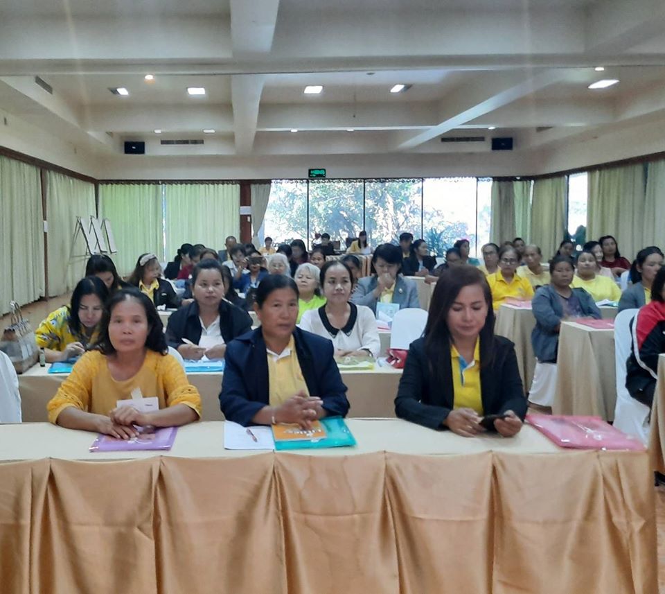 พิธีเปิดโครงการประชุมเชิงปฏิบัติการพัฒนากลุ่มอาชีพสมาชิกกองทุนพัฒนาบทบาทสตรี