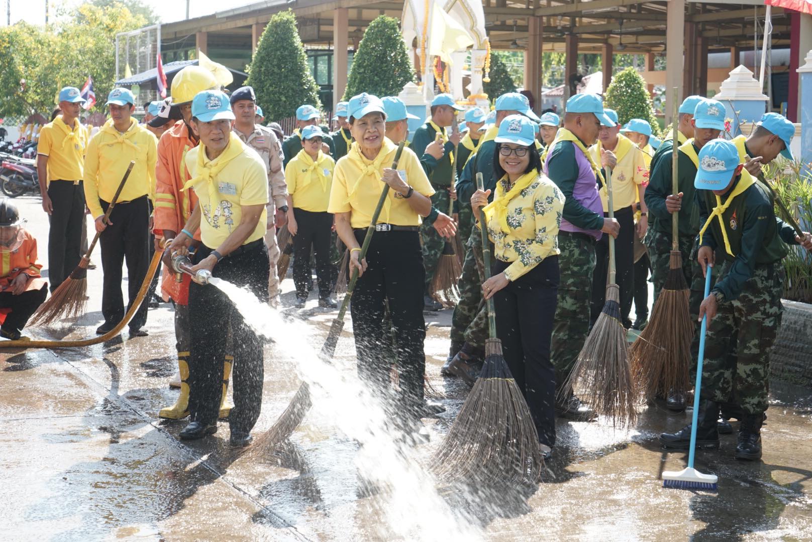 กิจกรรม “จิตอาสาทำความสะอาดเรือนจำ (Big Cleaning Day)” ณ เรือนจำจังหวัดปราจีนบุรี ตำบลหน้าเมือง อำเภอเมืองปราจีนบุรี จังหวัดปราจีนบุรี