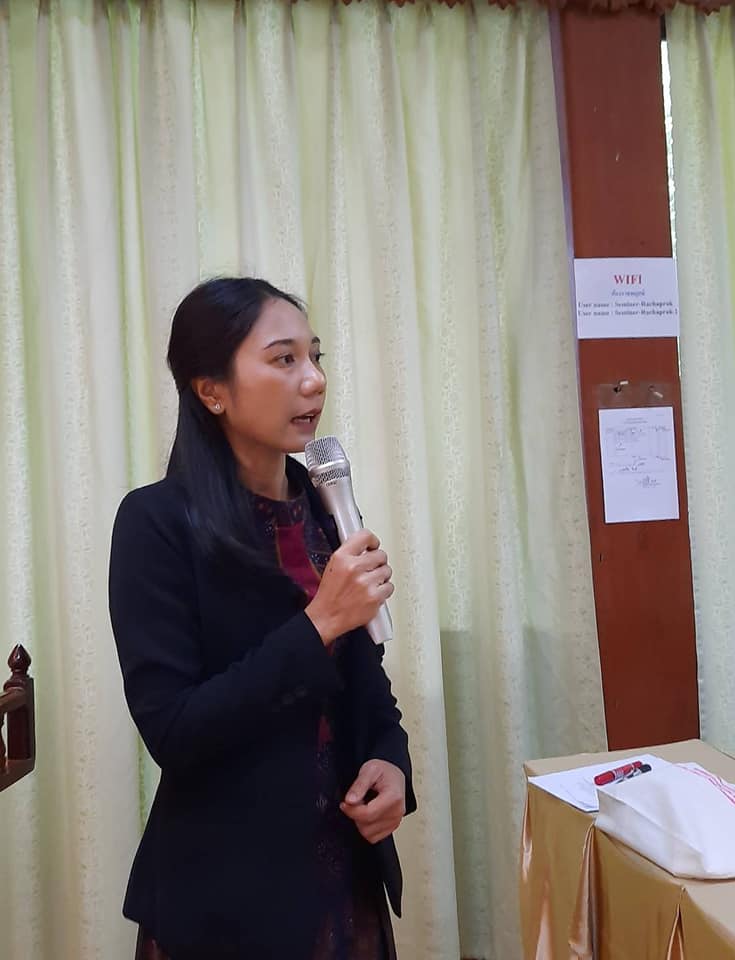 พิธีเปิดโครงการเสริมทักษะอาชีพสตรีเพื่อการบริหารจัดการหนี้ กิจกรรมที่ 1  ประชุมเสริมทักษะอาชีพสตรีเพื่อการบริหารจัดการหนี้