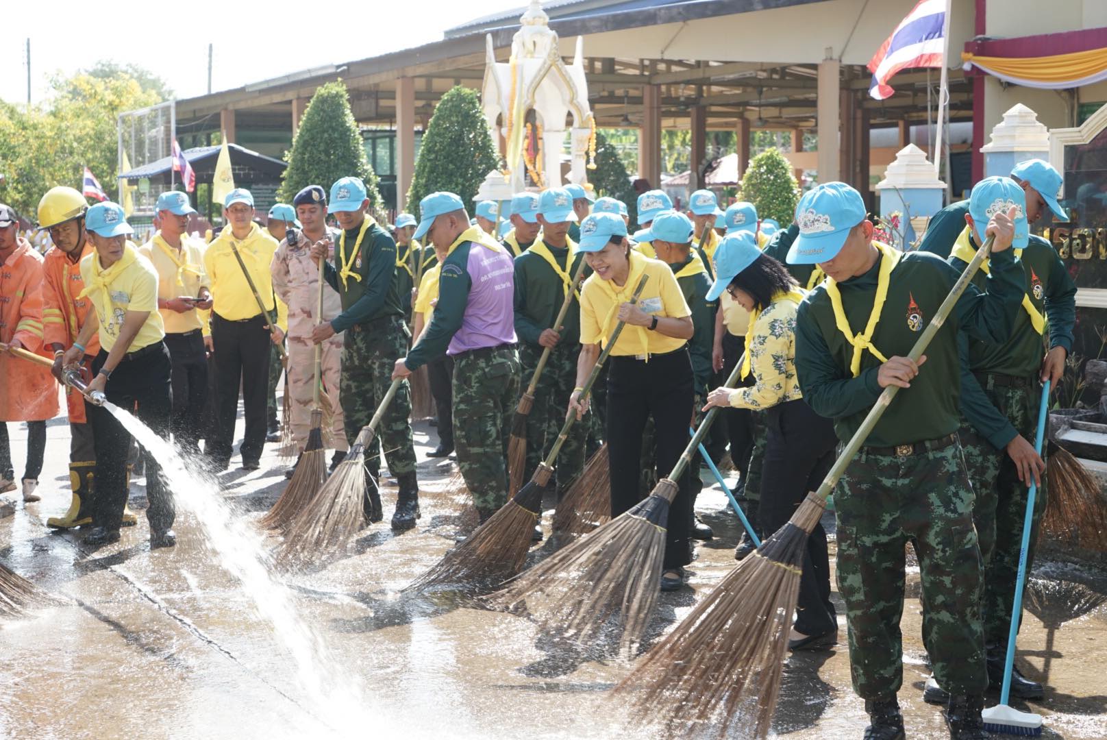 กิจกรรม “จิตอาสาทำความสะอาดเรือนจำ (Big Cleaning Day)” ณ เรือนจำจังหวัดปราจีนบุรี ตำบลหน้าเมือง อำเภอเมืองปราจีนบุรี จังหวัดปราจีนบุรี