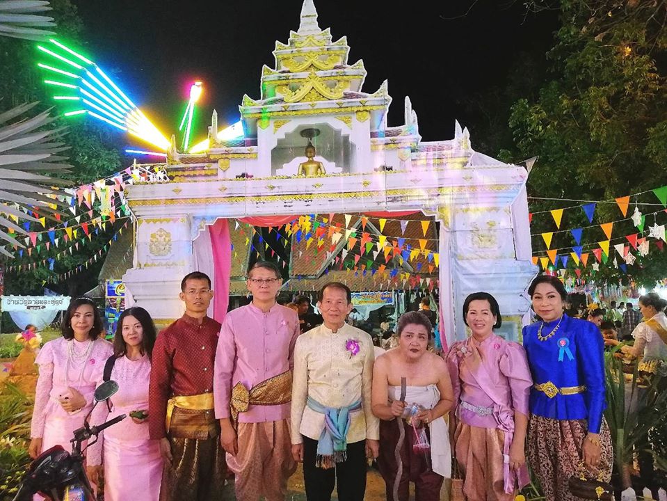 พิธีเปิดงาน “เฉลิมฉลอง 111 ปี ลายพระหัตถ์” ณ โบราณสถานลายพระหัตถ์ ตำบลหนองโพรง อำเภอศรีมหาโพธิ