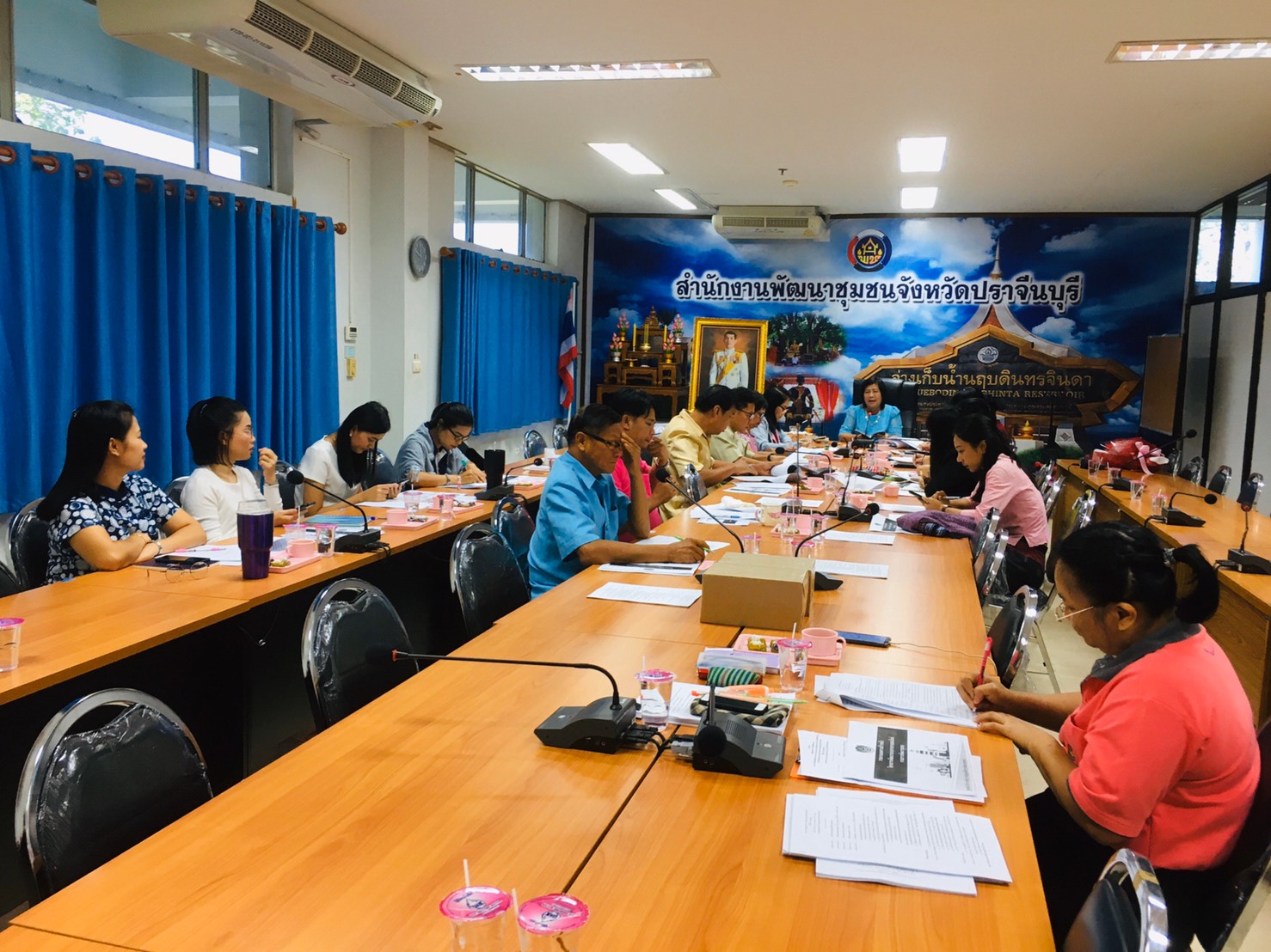 การประชุมนักวิชาการพัฒนาชุมชนจังหวัด ครั้งที่  10/2562 วันที่ 3 ธันวาคม 2562