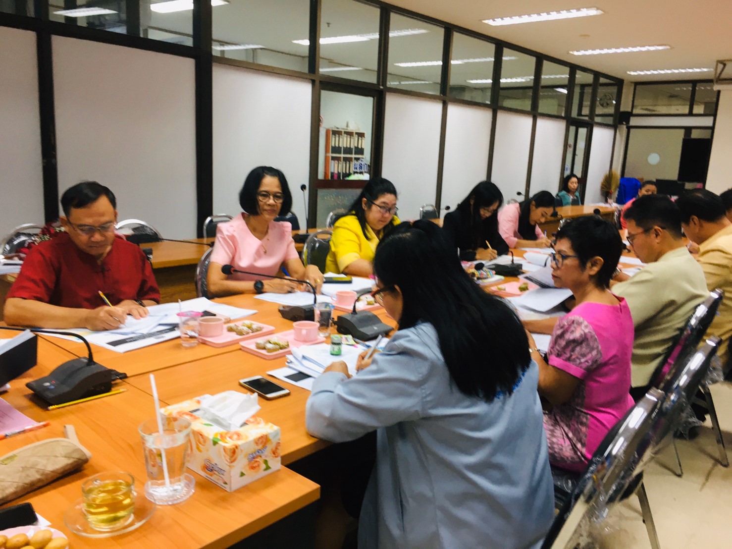 การประชุมนักวิชาการพัฒนาชุมชนจังหวัด ครั้งที่  10/2562 วันที่ 3 ธันวาคม 2562
