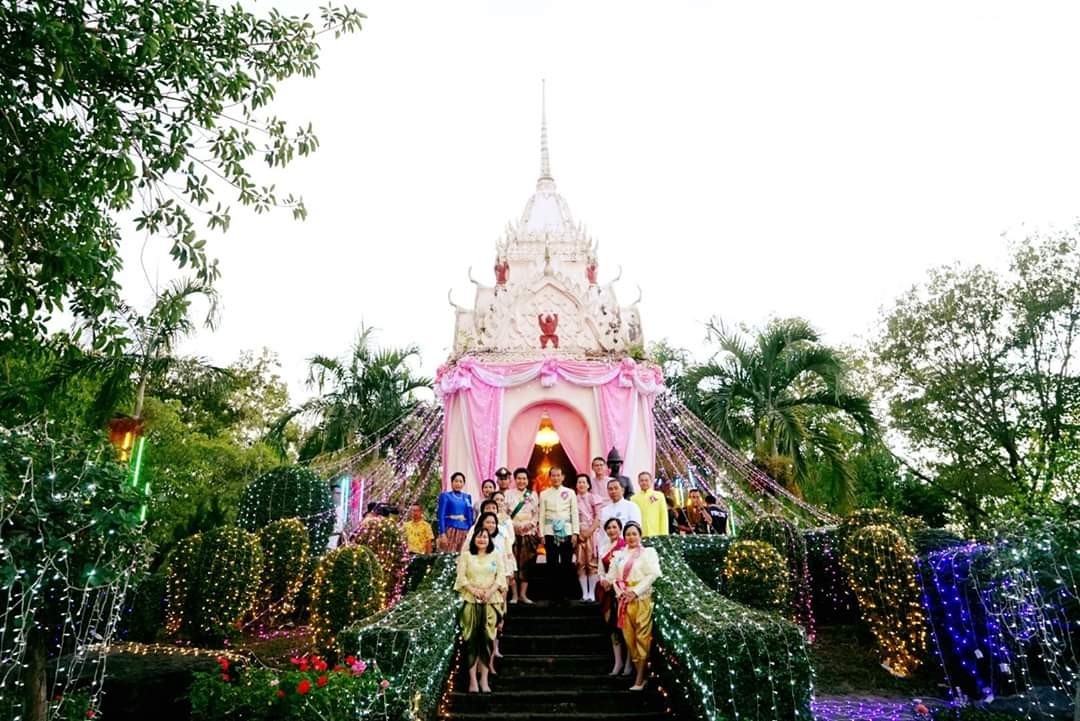 พิธีเปิดงาน “เฉลิมฉลอง 111 ปี ลายพระหัตถ์” ณ โบราณสถานลายพระหัตถ์ ตำบลหนองโพรง อำเภอศรีมหาโพธิ