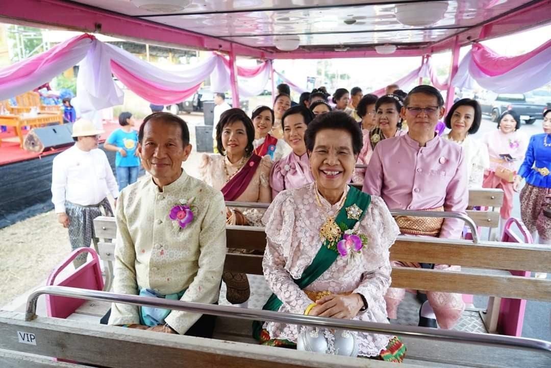 พิธีเปิดงาน “เฉลิมฉลอง 111 ปี ลายพระหัตถ์” ณ โบราณสถานลายพระหัตถ์ ตำบลหนองโพรง อำเภอศรีมหาโพธิ
