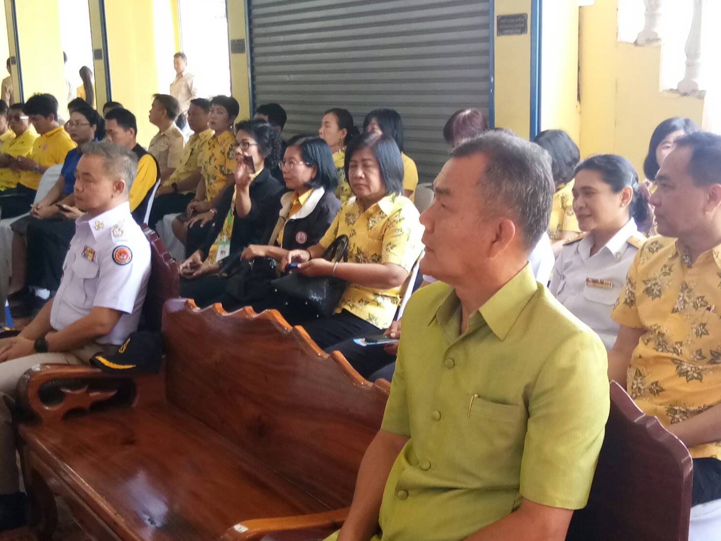 โครงการ หน่วยบำบัดทุกข์ บำรุงสุข สร้างรอยยิ้มให้กับประชาชน จังหวัดปราจีนบุรี ครั้งที่ 1/2563 ณ วัดคลองเฆ่ ตำบลบางเตย อำเภอบ้านสร้าง จังหวัดปราจีนบุรี