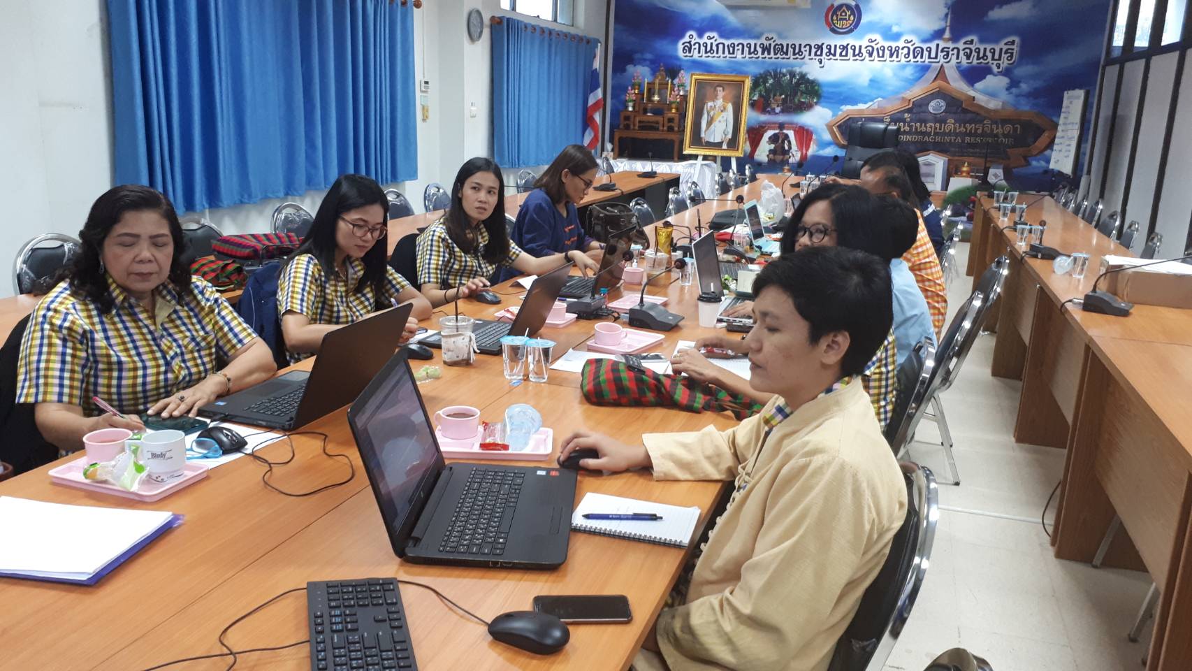 การฝึกอบรมการจัดทำคลิปวิดีโอเพื่อการประชาสัมพันธ์ภารกิจของกรมการพัฒนาชุมชนผ่านระบบ Video Conference