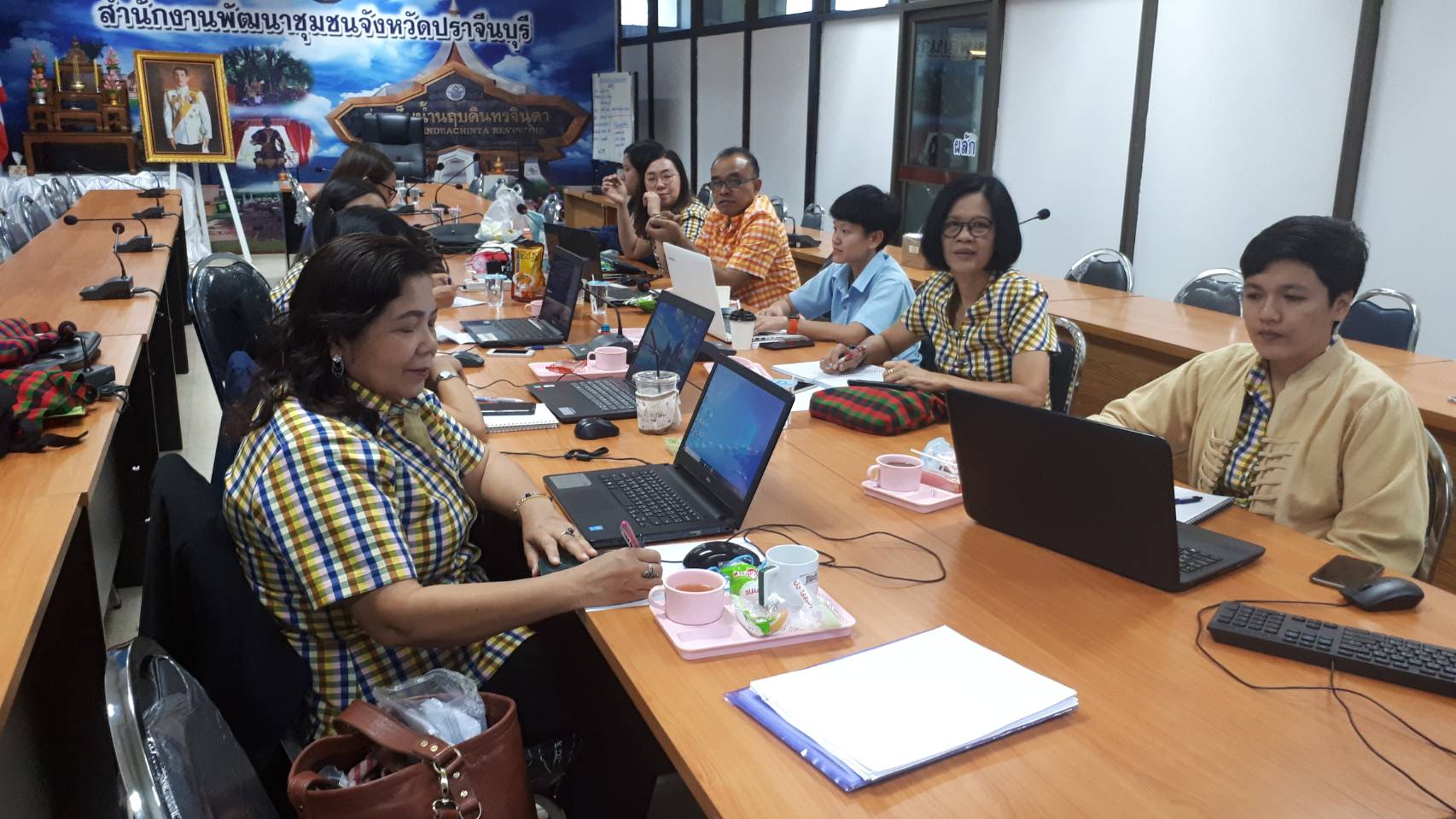 การฝึกอบรมการจัดทำคลิปวิดีโอเพื่อการประชาสัมพันธ์ภารกิจของกรมการพัฒนาชุมชนผ่านระบบ Video Conference