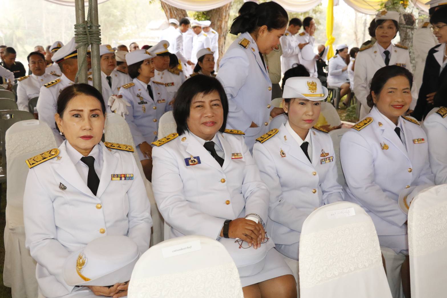 พิธีวางพานพุ่มถวายราชสักการะสมเด็จพระนเรศวรมหาราช ณ บริเวณศาลสมเด็จพระนเรศวรมหาราช มณฑลทหารบกที่ 12 ตำบลบ้านพระ อำเภอเมืองปราจีนบุรี จังหวัดปราจีนบุรี